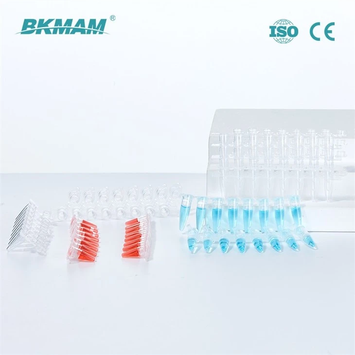 8 strip pcr tube caps